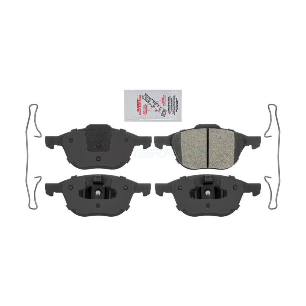 AmeriBRAKES NWF-PRM1044 Disc Brake Pad for 2004-2022 Ford EcoSport, Ford Escape, Ford Focus - Front
