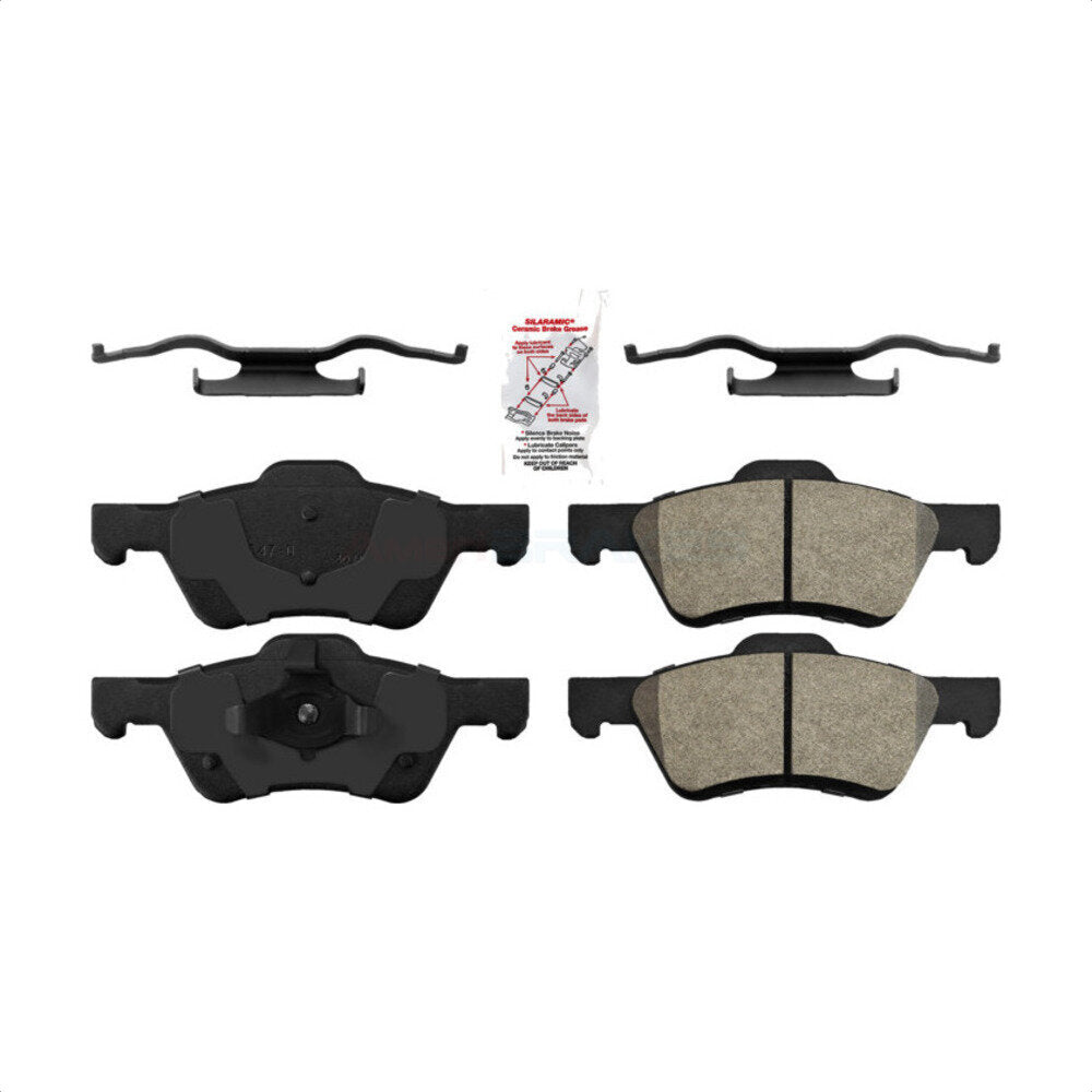 AmeriBRAKES NWF-PRM1047 Disc Brake Pad for 2005-2012 Ford Escape, Mercury Mariner, Mazda Tribute - Front