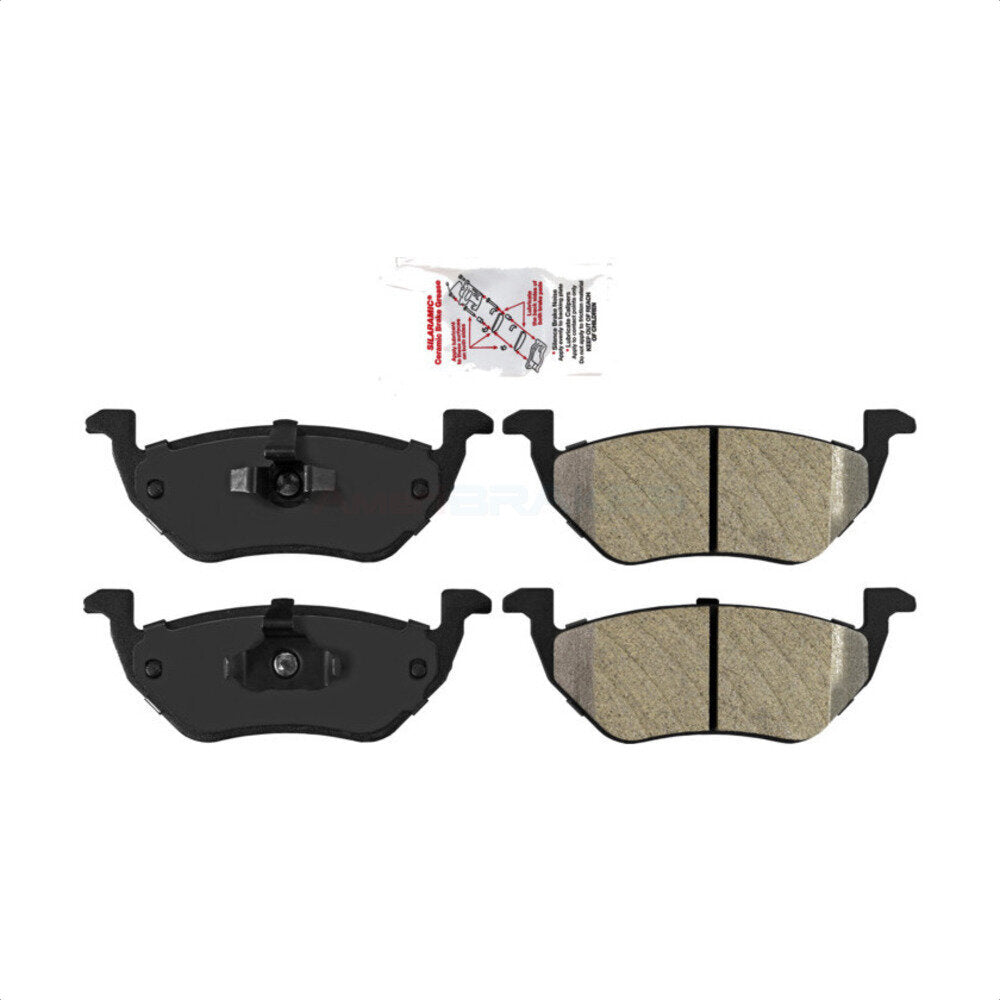 AmeriBRAKES NWF-PRM1055 Disc Brake Pad for 2005-2011 Mazda Tribute, Mercury Mariner, Ford Escape - Rear