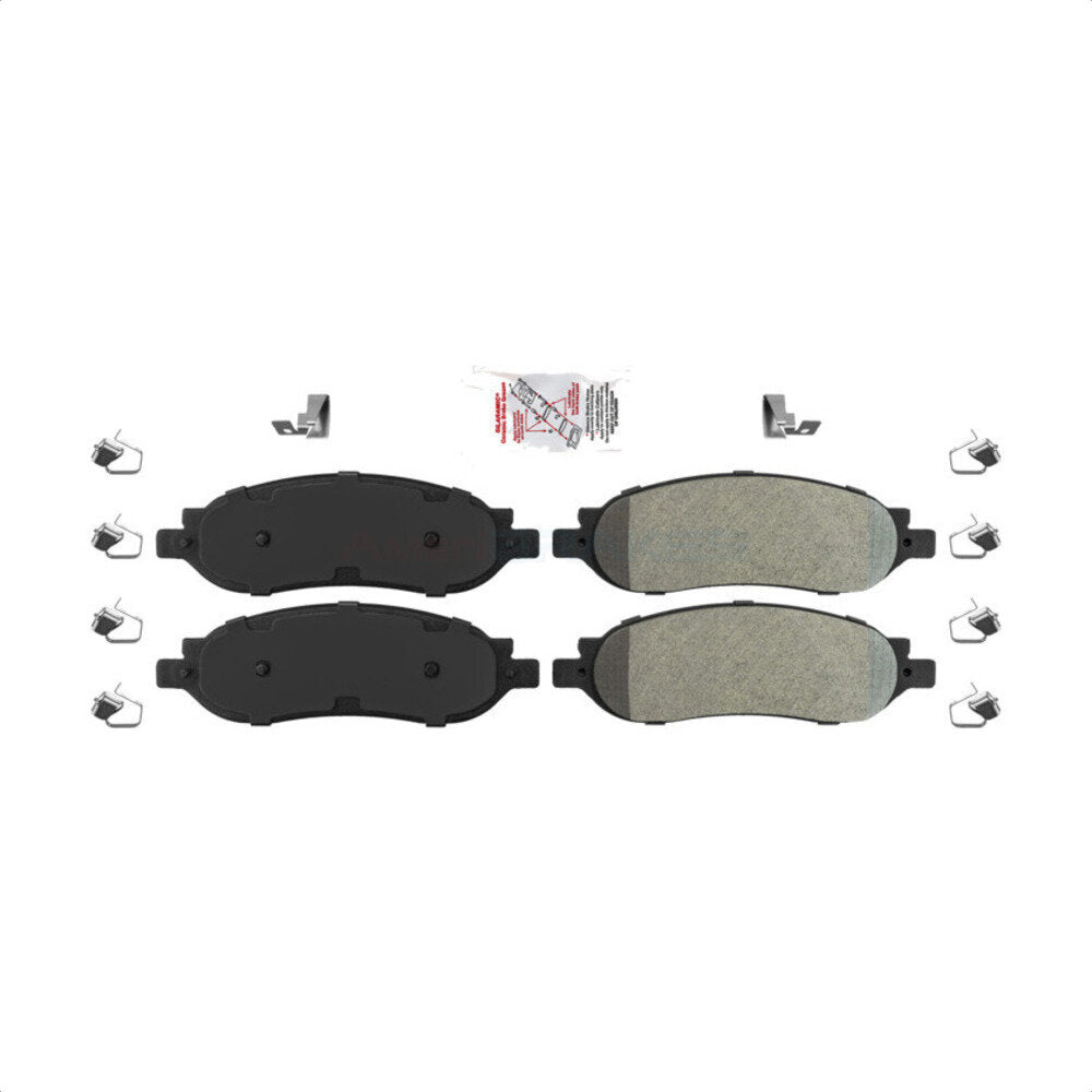 AmeriBRAKES NWF-PRM1068 Disc Brake Pad for 2005-2007 Ford F-250 Super Duty, Ford F-350 Super Duty - Rear