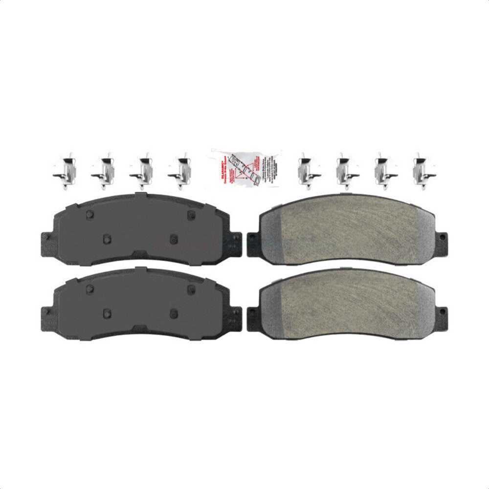 AmeriBRAKES NWF-PRM1069 Disc Brake Pad for 2005-2012 Ford F-450 Super Duty, Ford F-250 Super Duty, Ford F-350 Super Duty - Front