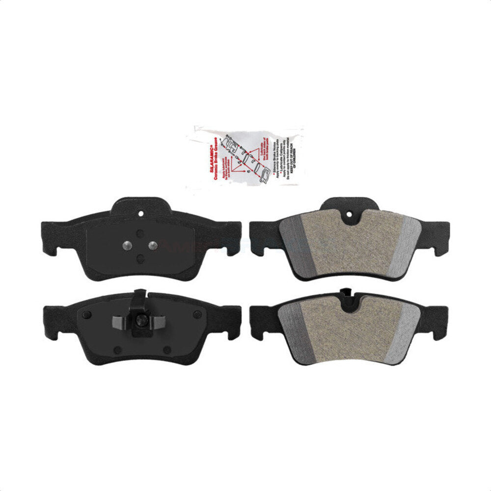 AmeriBRAKES NWF-PRM1122 Disc Brake Pad for 2005-2018 Mercedes-Benz G65 AMG, Mercedes-Benz G63 AMG, Mercedes-Benz ML350 - Rear
