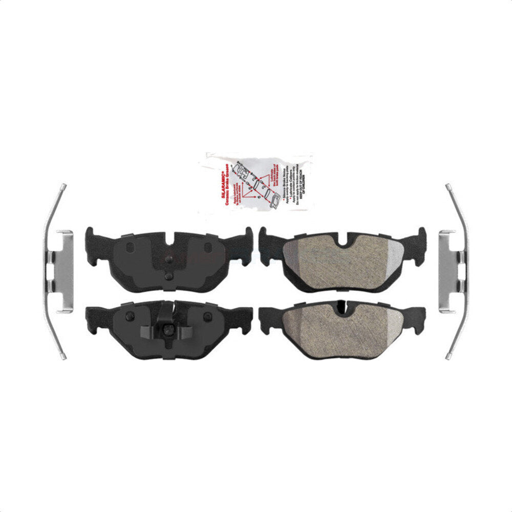 AmeriBRAKES NWF-PRM1171 Disc Brake Pad for 2006-2015 BMW 328i xDrive, BMW X1, BMW 120i - Rear