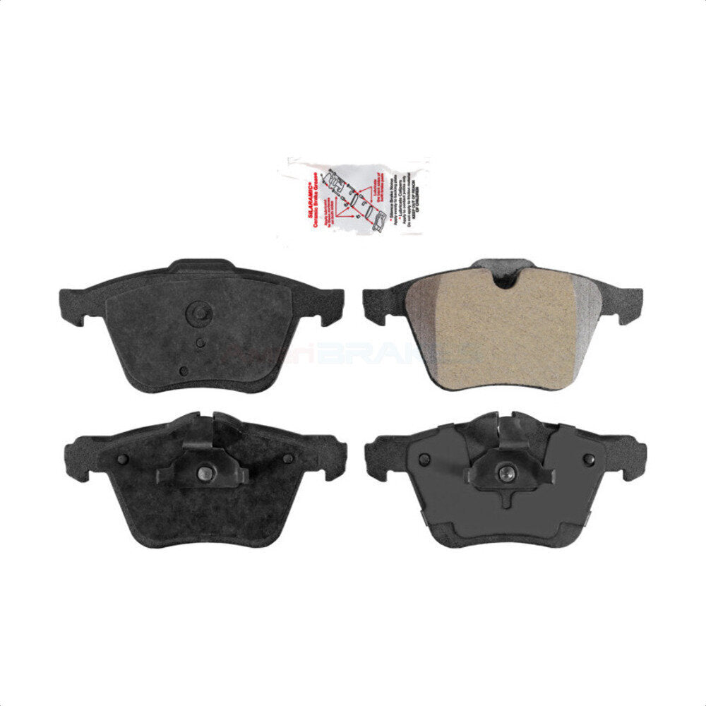 AmeriBRAKES NWF-PRM1240 Disc Brake Pad for 2006-2021 Jaguar F-Type, Volvo S60, Volvo V60 - Front