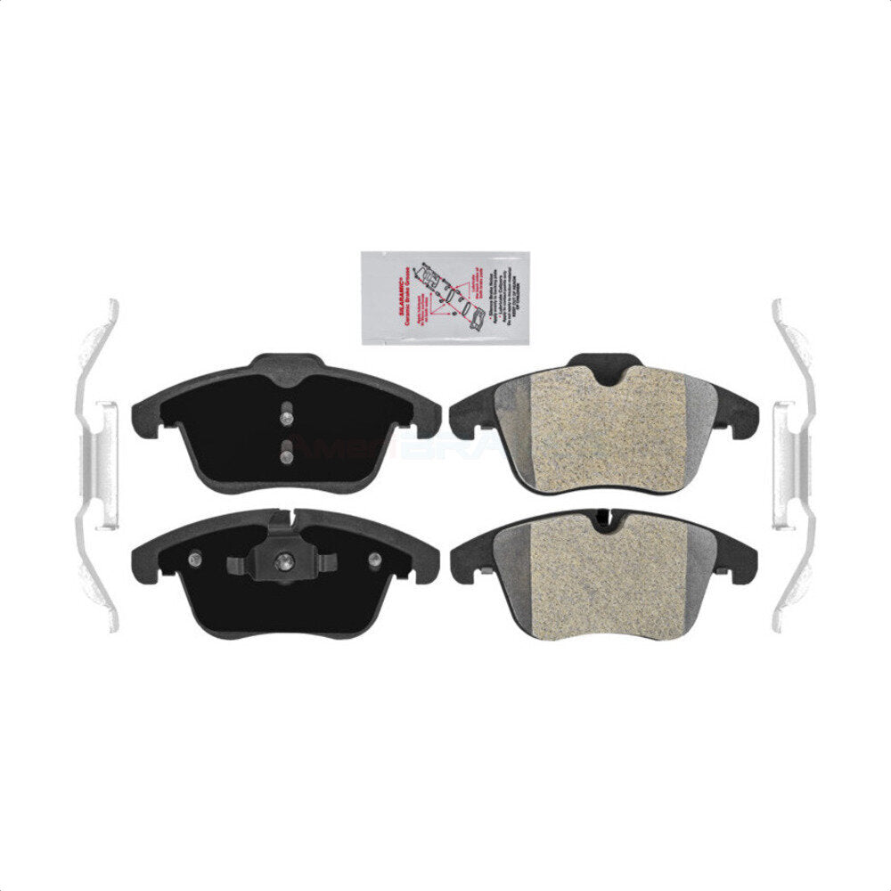 AmeriBRAKES NWF-PRM1241 Disc Brake Pad for 2005-2020 Volvo S60, Volvo V60, Land Rover Range Rover Evoque - Front