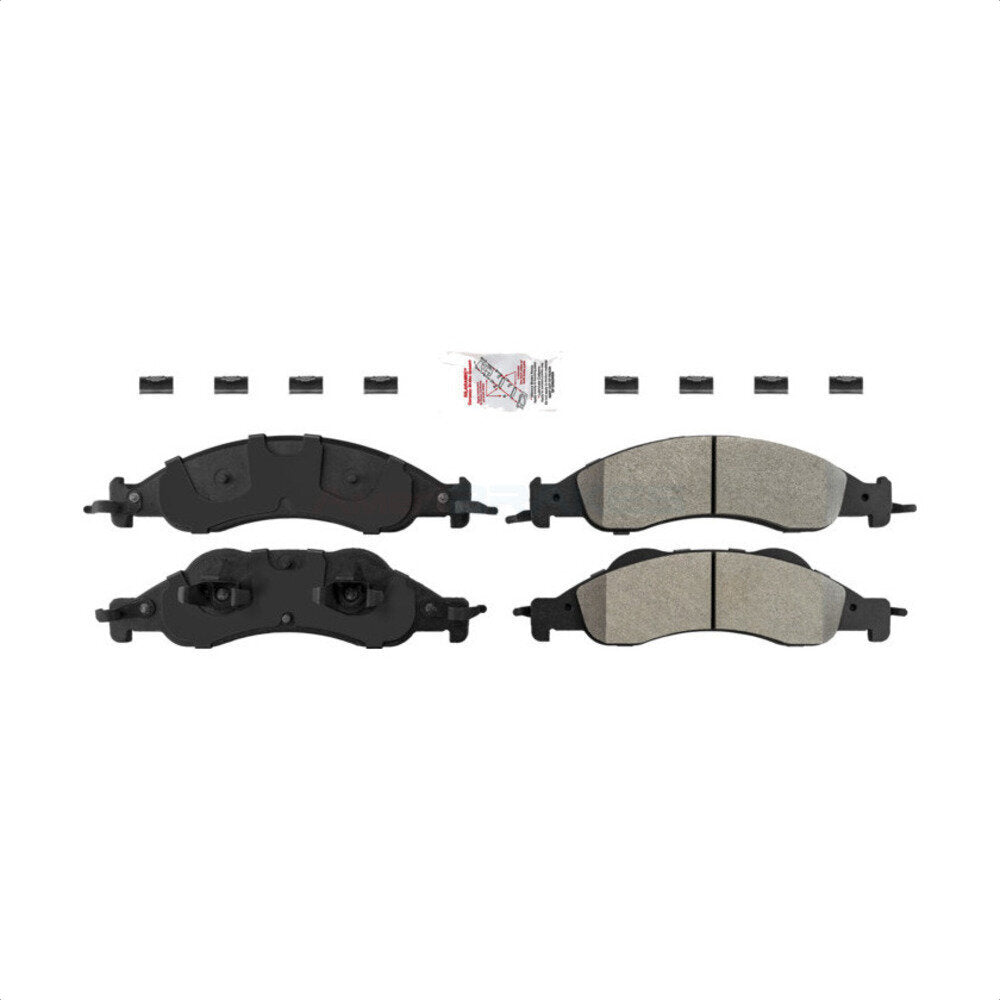AmeriBRAKES NWF-PRM1278 Disc Brake Pad for 2007-2009 Ford Expedition, Lincoln Navigator - Front