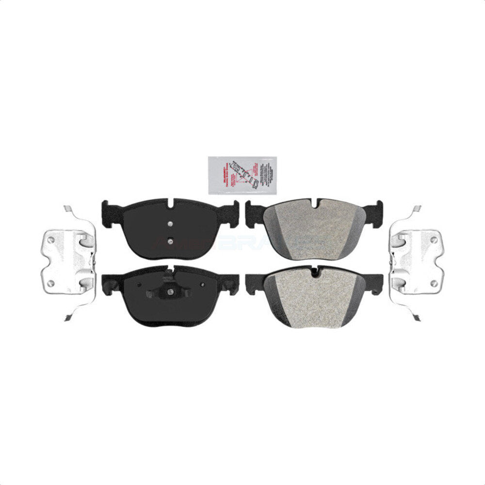 AmeriBRAKES NWF-PRM1294 Disc Brake Pad for 2007-2019 BMW X4, BMW X5, BMW X6 - Front