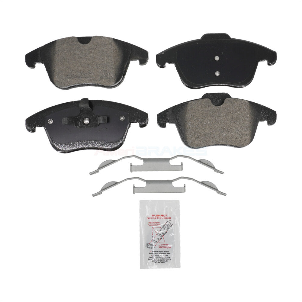AmeriBRAKES NWF-PRM1306 Disc Brake Pad for 2007-2020 Volvo S60, Volvo V60, Land Rover Range Rover Evoque - Front