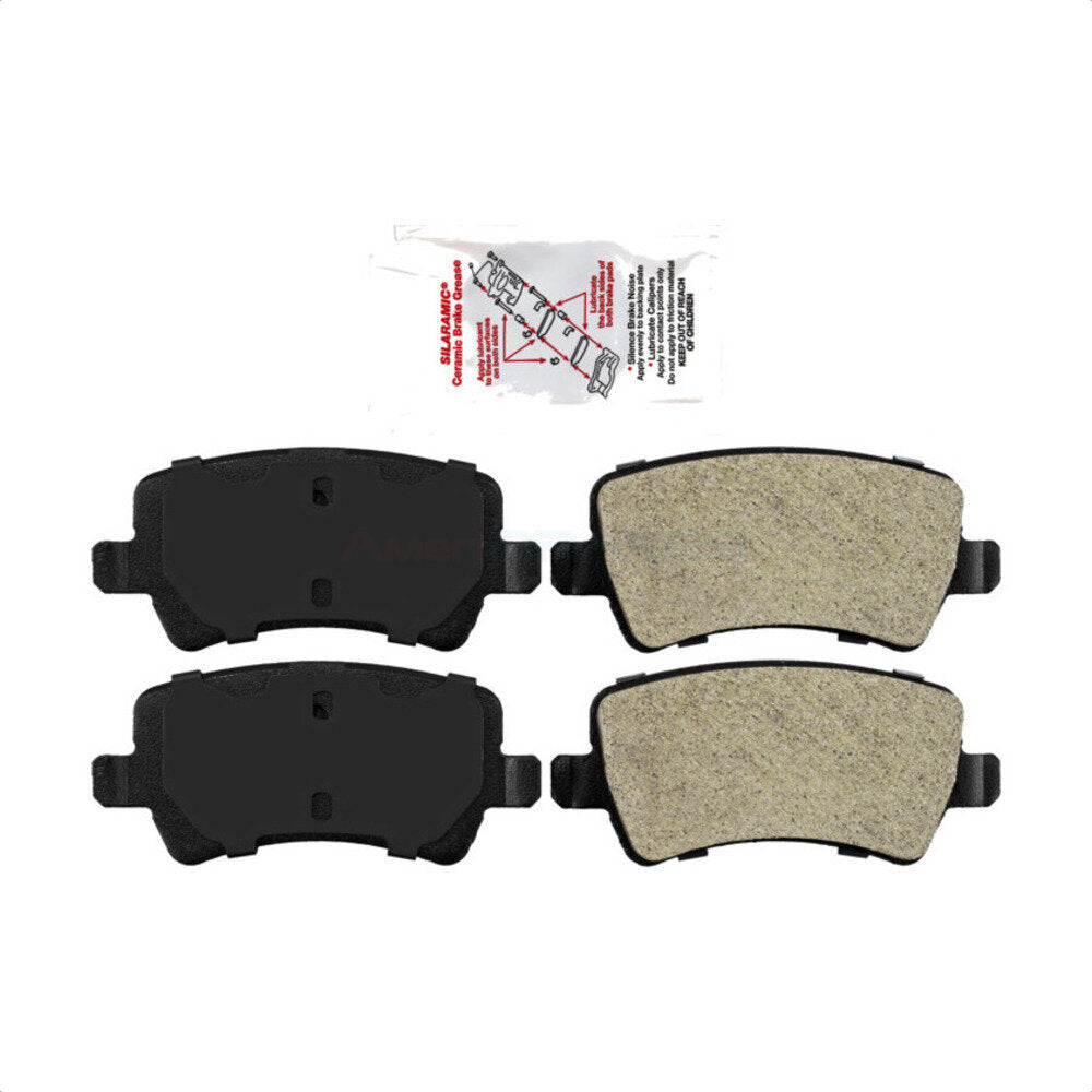 AmeriBRAKES NWF-PRM1307 Disc Brake Pad for 2007-2018 Volvo S60, Volvo V60, Volvo S60 Cross Country - Rear