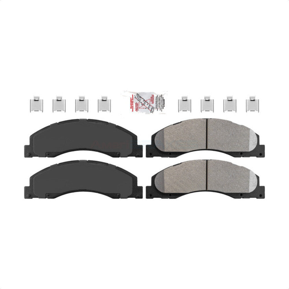 AmeriBRAKES NWF-PRM1328 Disc Brake Pad for 2008-2023 Ford E-350 Super Duty, Ford E-450 Super Duty, Ford E-150 - Front