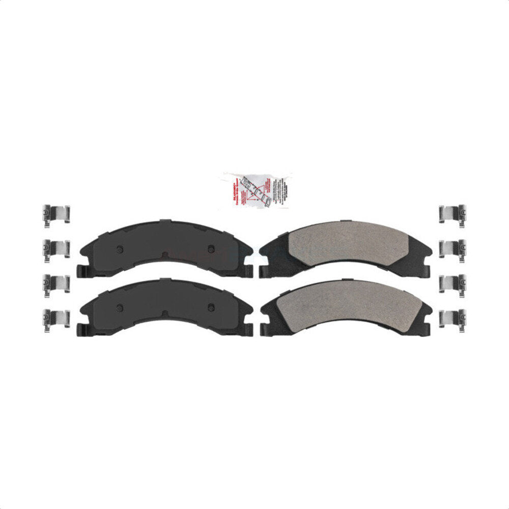 AmeriBRAKES NWF-PRM1329 Disc Brake Pad for 2008-2023 Ford E-350 Super Duty, Ford E-450 Super Duty, Ford E-150 - Rear