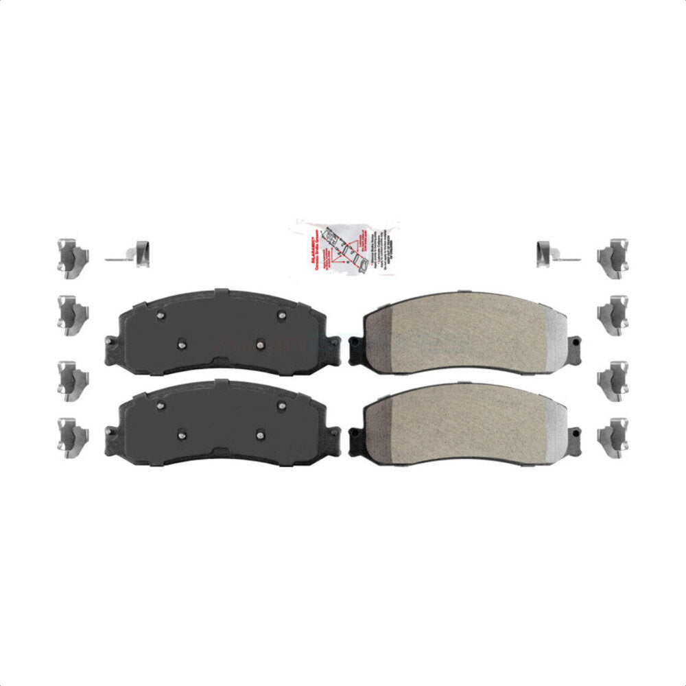 AmeriBRAKES NWF-PRM1333 Disc Brake Pad for 2008-2012 Ford F-250 Super Duty, Ford F-350 Super Duty - Front