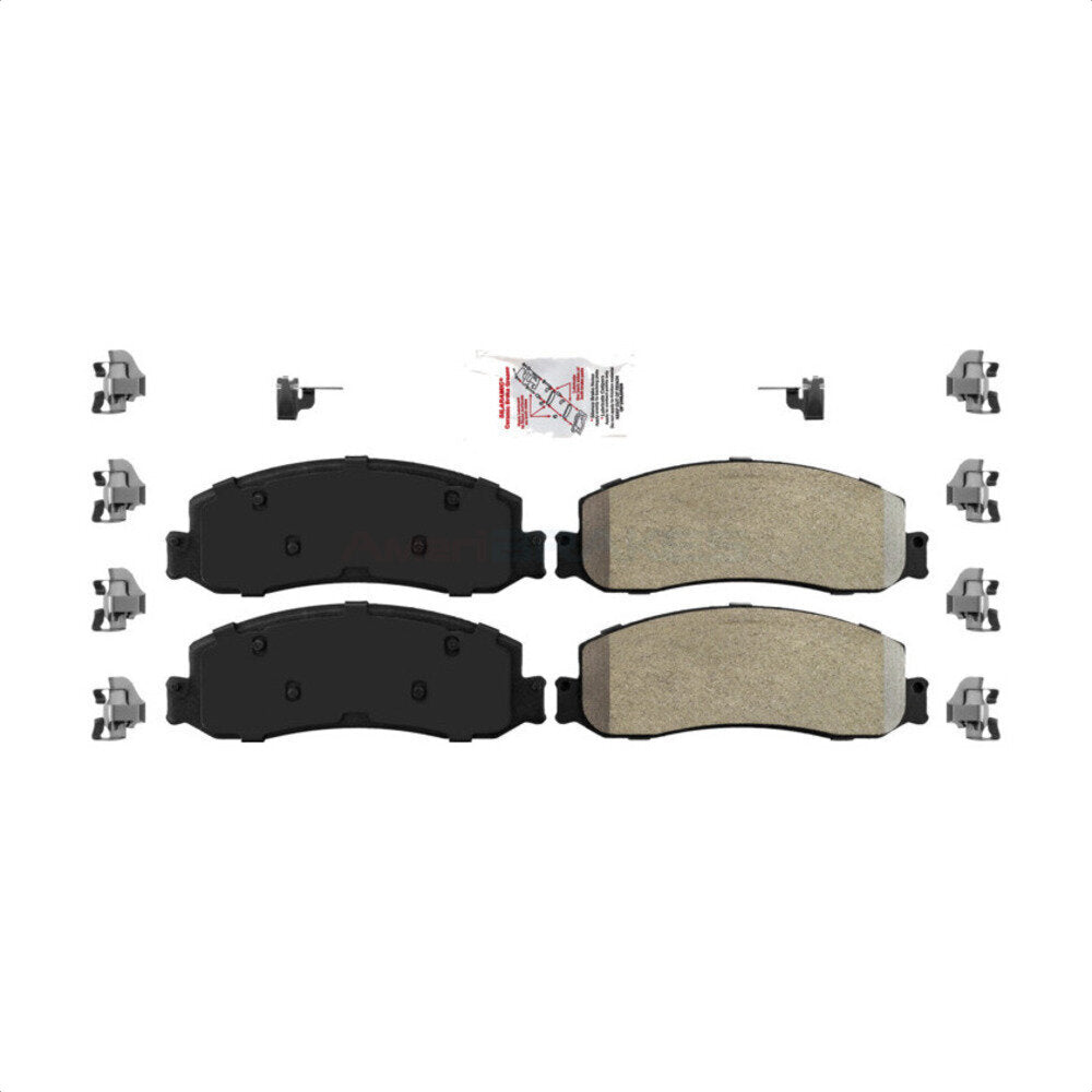AmeriBRAKES NWF-PRM1333A Disc Brake Pad for 2010-2012 Ford F-250 Super Duty, Ford F-350 Super Duty - Front