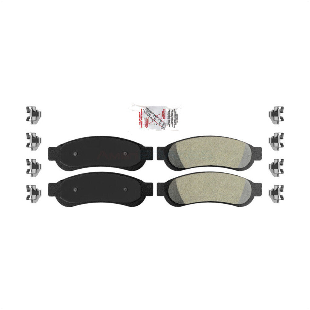 AmeriBRAKES NWF-PRM1334 Disc Brake Pad for 2008-2013 Ford F-250 Super Duty, Ford F-450 Super Duty, Ford F-350 Super Duty - Rear