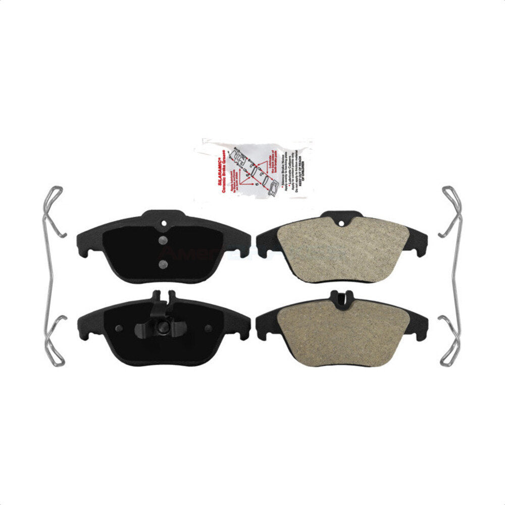 AmeriBRAKES NWF-PRM1341 Disc Brake Pad for 2008-2017 Mercedes-Benz E400, Mercedes-Benz E550, Mercedes-Benz GLK250 - Rear