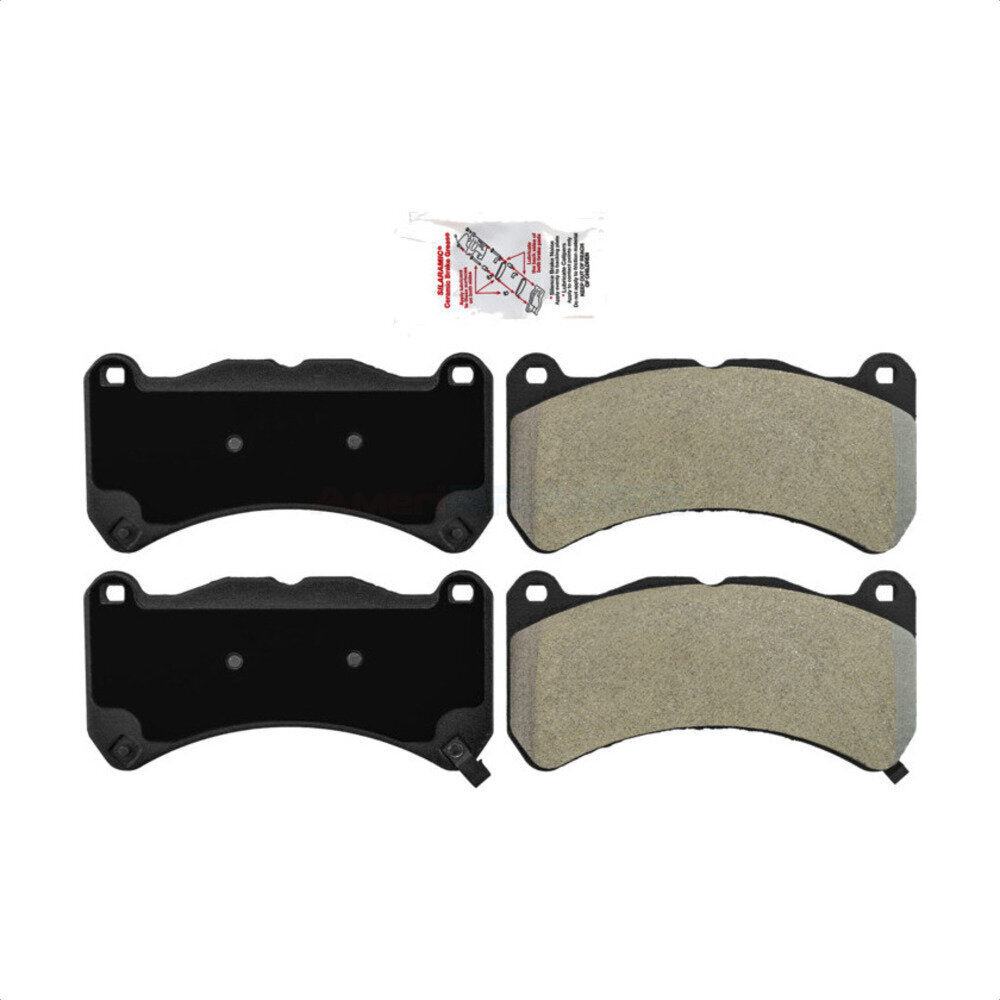 AmeriBRAKES NWF-PRM1365 Disc Brake Pad for 2008-2021 Subaru WRX STI, Lexus IS F - Front