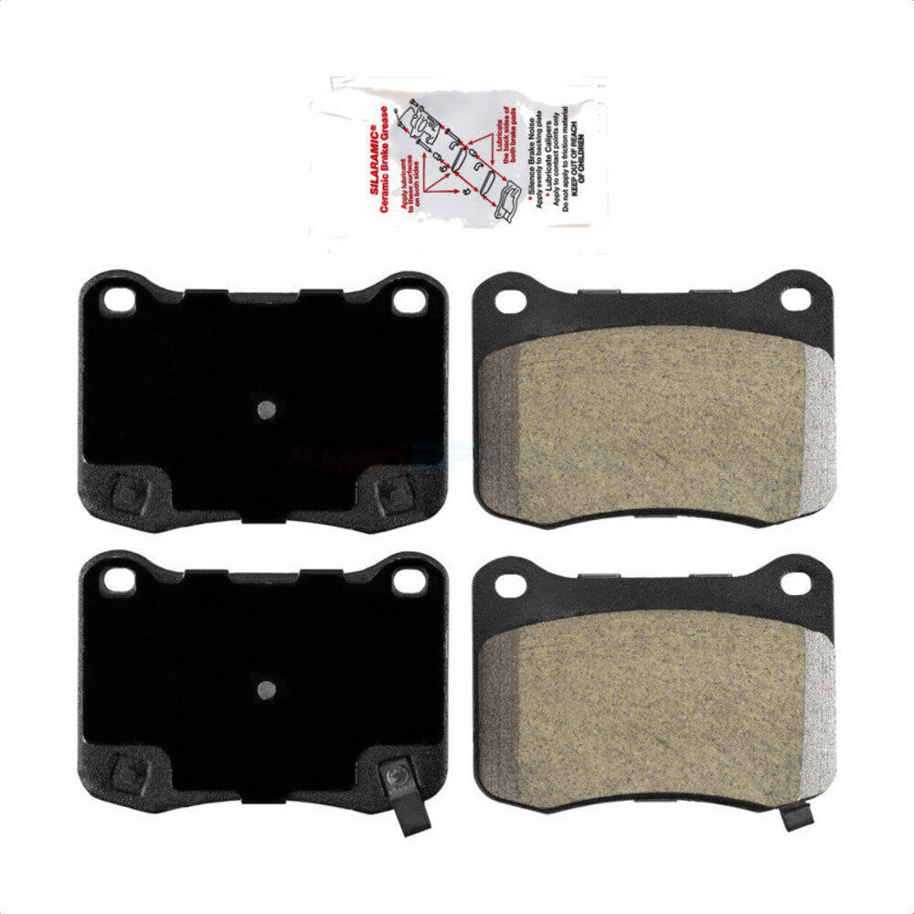 AmeriBRAKES NWF-PRM1366 Disc Brake Pad for 2008-2014 Lexus IS F - Rear