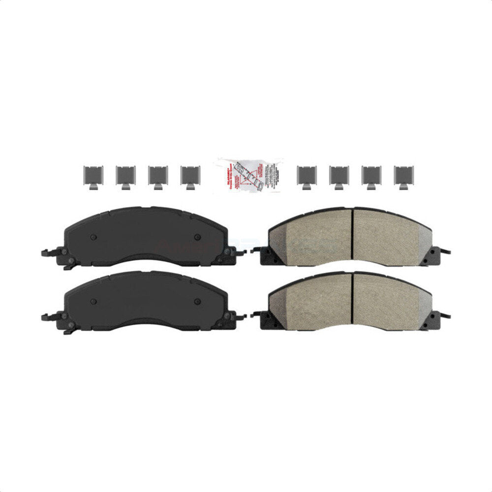 AmeriBRAKES NWF-PRM1399 Disc Brake Pad for 2009-2018 Ram 1500, Ram 2500, Ram 3500 - Front