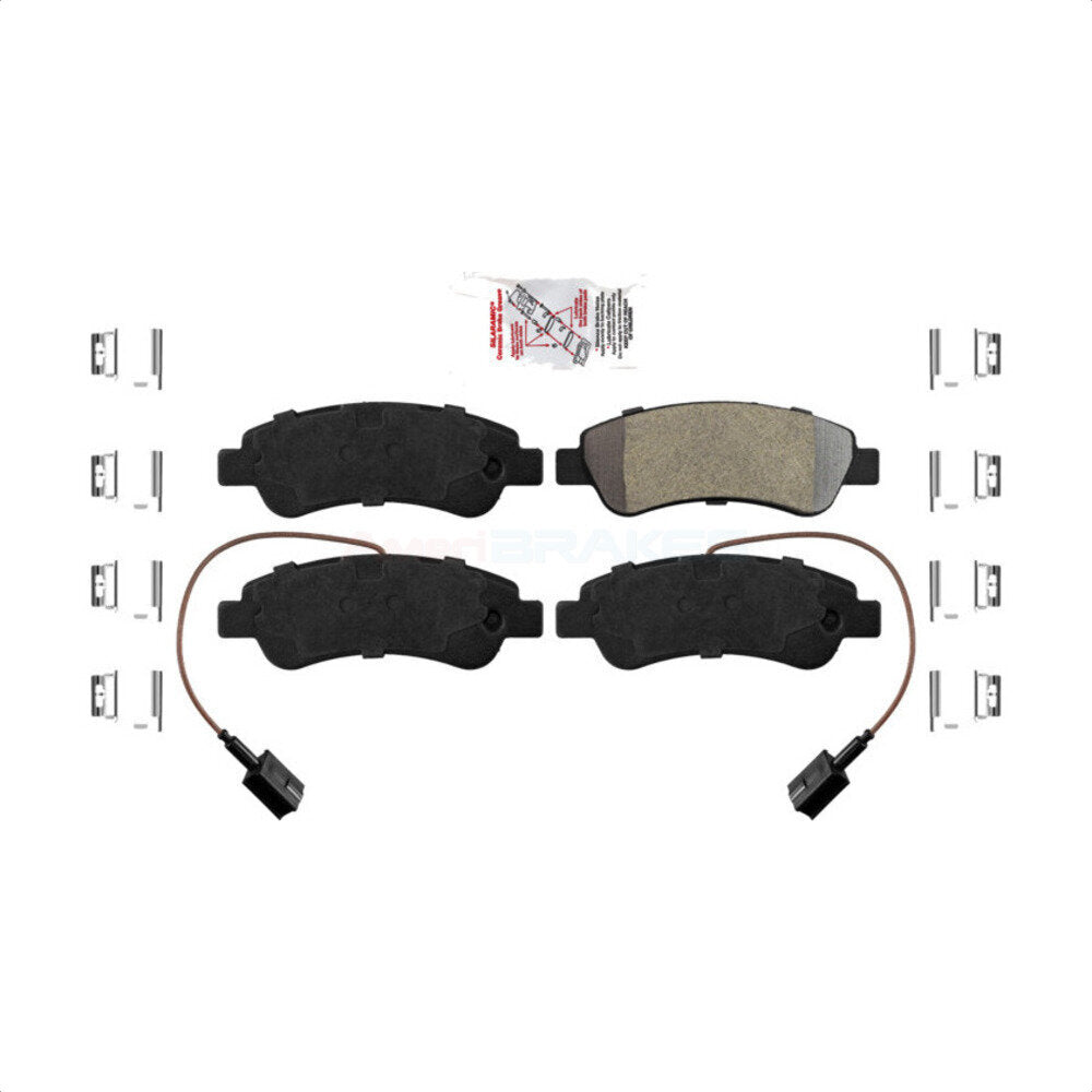 AmeriBRAKES NWF-PRM1490 Disc Brake Pad for 2014-2021 Ram ProMaster 1500, Ram ProMaster 2500, Ram ProMaster 3500 - Rear