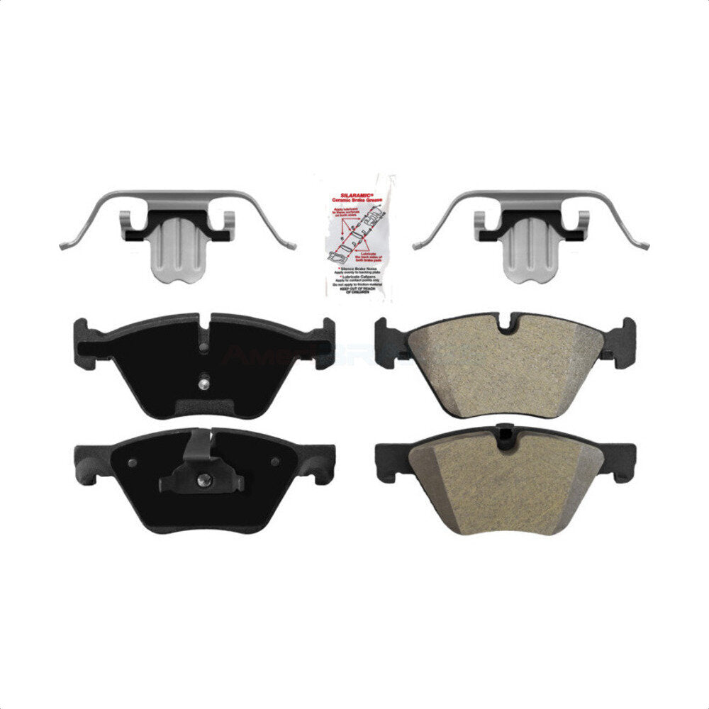 AmeriBRAKES NWF-PRM1504 Disc Brake Pad for 2011-2016 BMW 528i xDrive, BMW 528i - Front