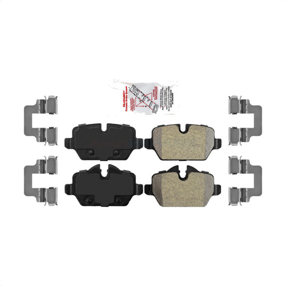 AmeriBRAKES NWF-PRM1554 Disc Brake Pad for 2011-2016 Mini Cooper Paceman, Mini Cooper Countryman - Rear