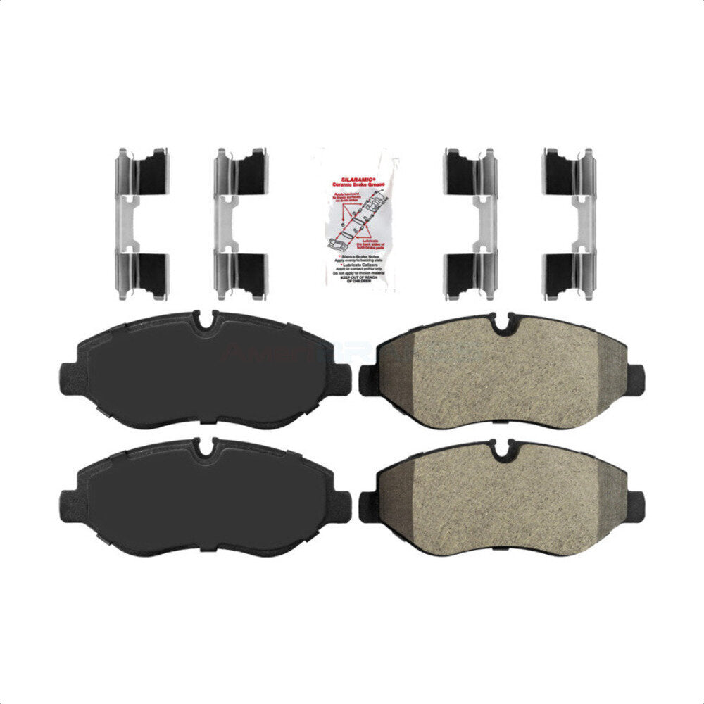 AmeriBRAKES NWF-PRM1693 Disc Brake Pad for 2007-2023 Mercedes-Benz Metris, Mercedes-Benz Sprinter 2500, Dodge Sprinter 2500 - Front