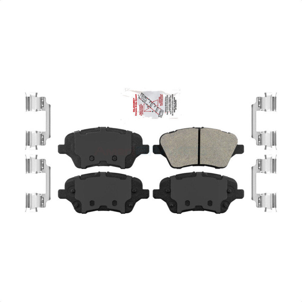 AmeriBRAKES NWF-PRM1730 Disc Brake Pad for 2014-2019 Ford Fiesta - Front