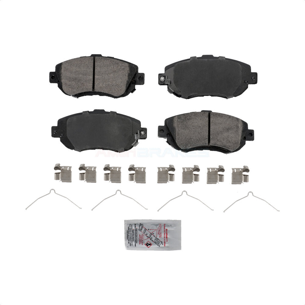AmeriBRAKES NWF-PRM2201 Disc Brake Pad for 2019-2024 Freightliner Sprinter 3500XD, Mercedes-Benz Sprinter 3500, Freightliner Sprinter 1500 - Rear