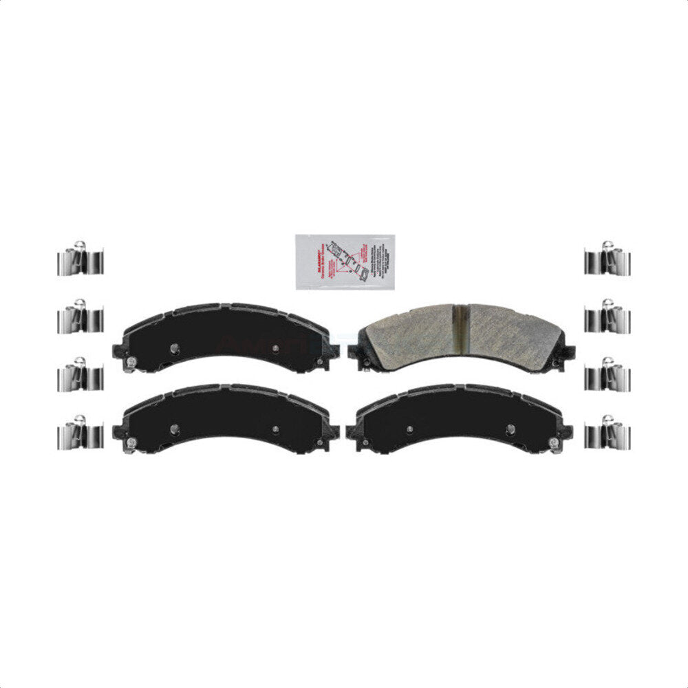 AmeriBRAKES NWF-PRM2224 Disc Brake Pad for 2019-2024 Ram 3500 - Rear