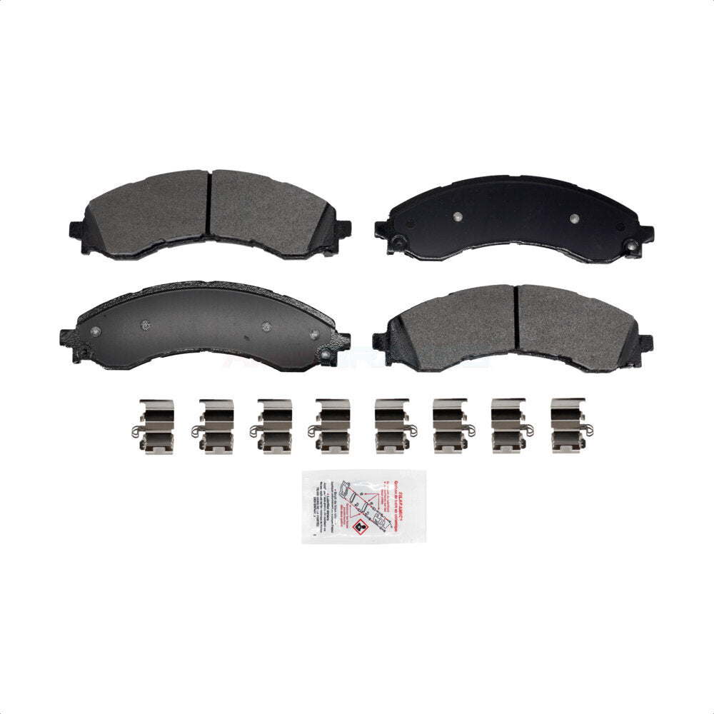 AmeriBRAKES NWF-PRM2404 Disc Brake Pad for 2021-2024 Chevrolet Express 2500, Chevrolet Express 3500, Chevrolet Express 4500 - Front