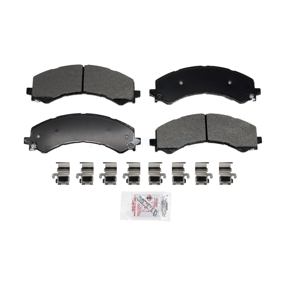 AmeriBRAKES NWF-PRM2405 Disc Brake Pad for 2021-2024 Chevrolet Express 3500, Chevrolet Express 4500, GMC Savana 3500 - Rear