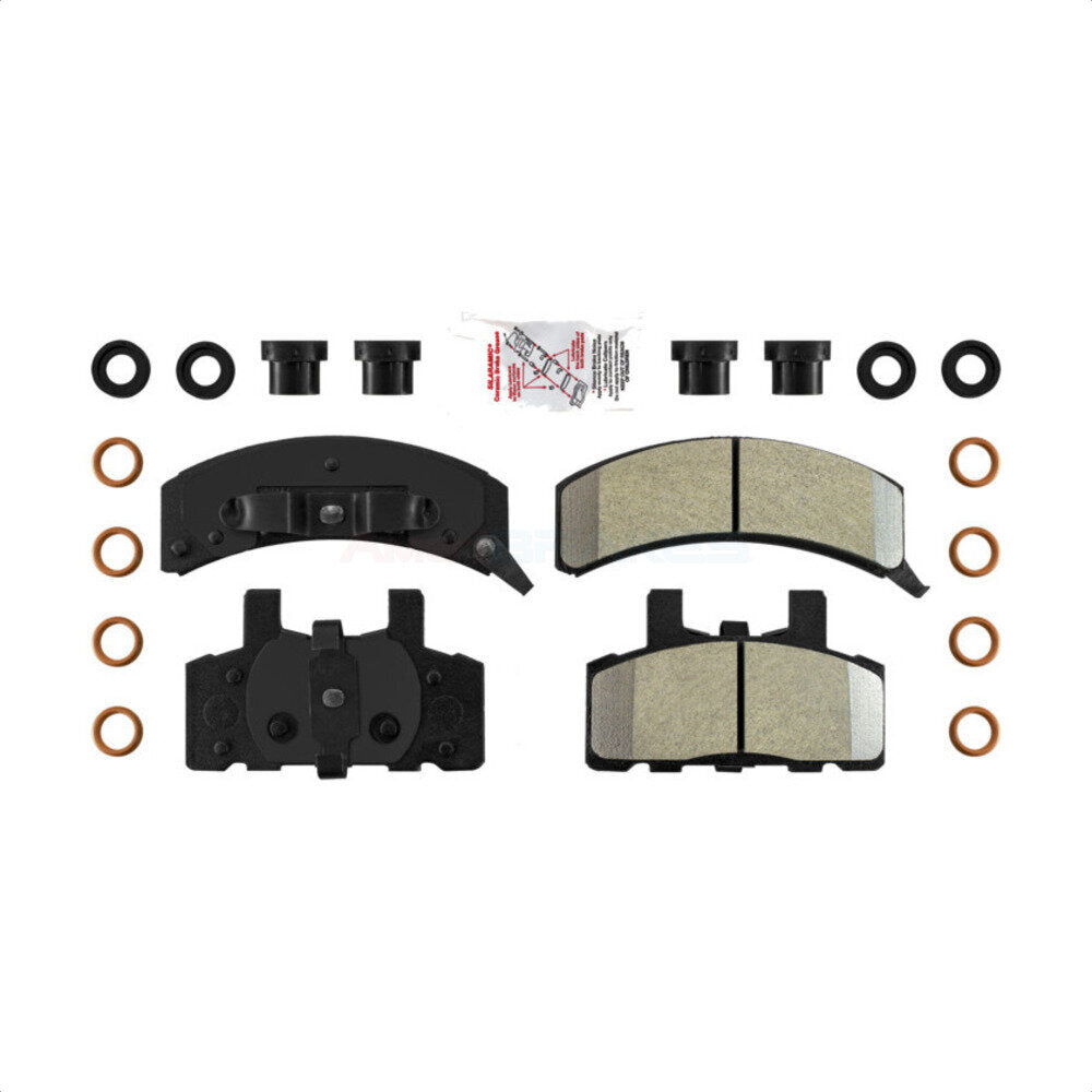 AmeriBRAKES NWF-PRM369 Disc Brake Pad for 1988-2002 Chevrolet Tahoe, GMC Yukon, Cadillac Escalade - Front