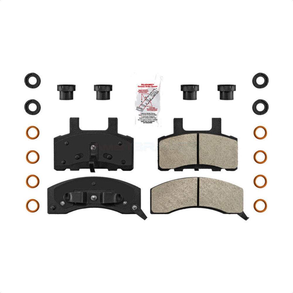 AmeriBRAKES NWF-PRM370 Disc Brake Pad for 1988-2002 Chevrolet K3500, Chevrolet Tahoe, Chevrolet Express 2500 - Front