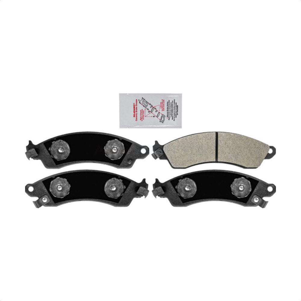 AmeriBRAKES NWF-PRM412 Disc Brake Pad for 1988-2004 Ford Mustang, Chevrolet Camaro, Chevrolet Corvette - Front