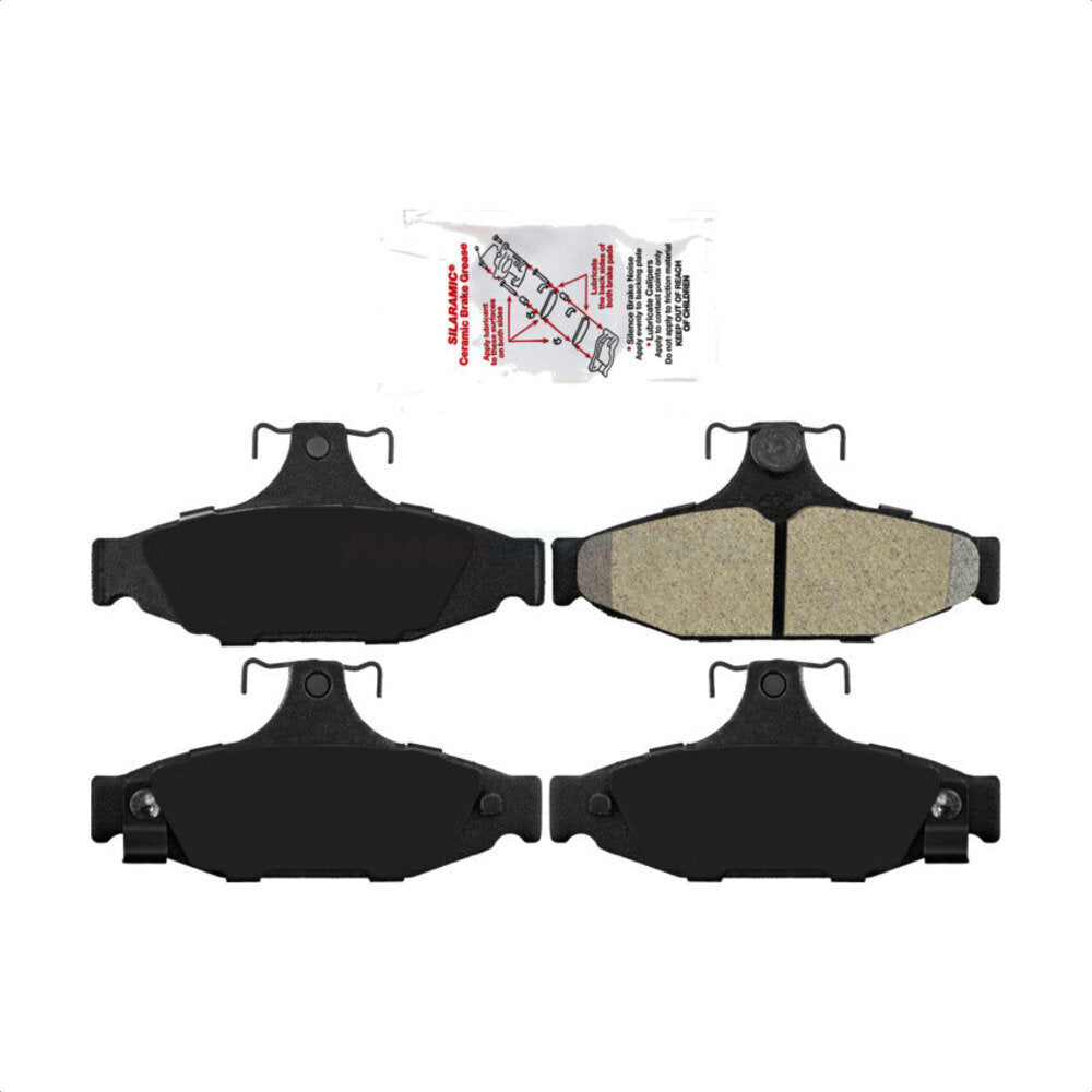 AmeriBRAKES NWF-PRM413 Disc Brake Pad for 1984-1997 Chevrolet Camaro, Pontiac Firebird, Chevrolet Corvette - Rear