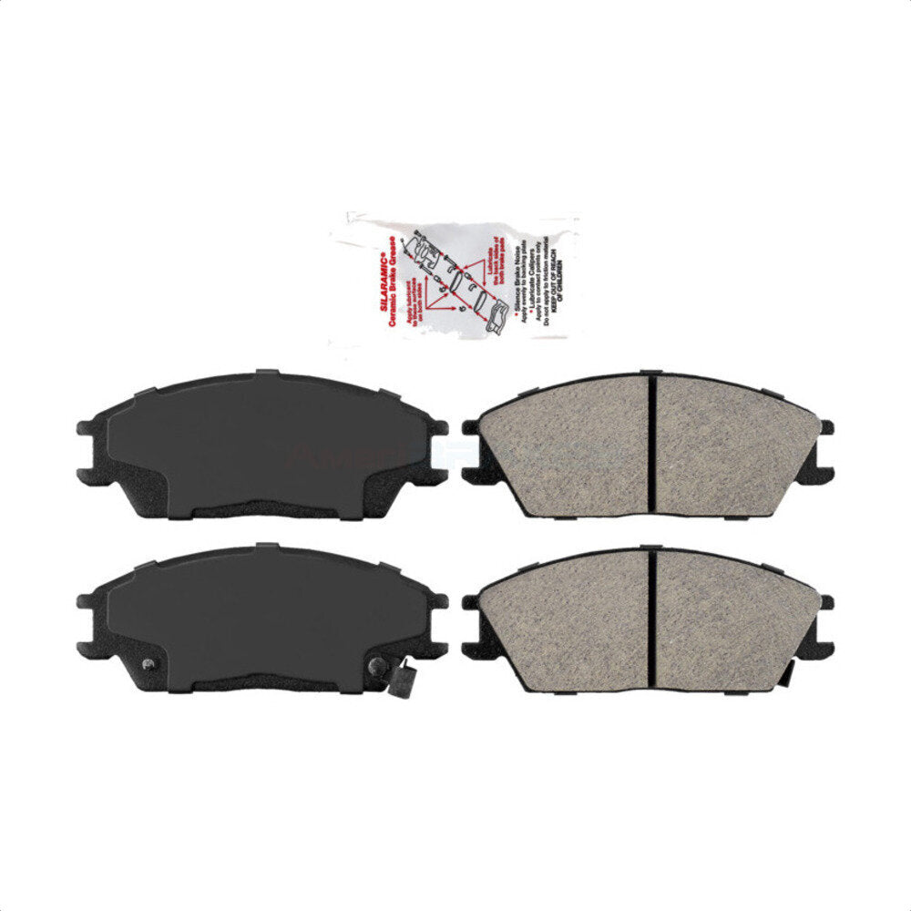 AmeriBRAKES NWF-PRM440 Disc Brake Pad for 1986-2005 Hyundai Accent, Hyundai Scoupe, Mitsubishi Precis - Front