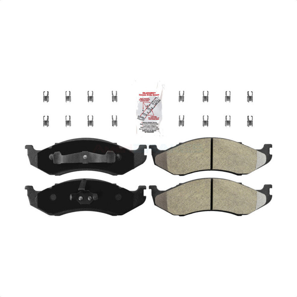AmeriBRAKES NWF-PRM477 Disc Brake Pad for 1990-2006 Jeep Cherokee, Jeep TJ, Jeep Wrangler - Front