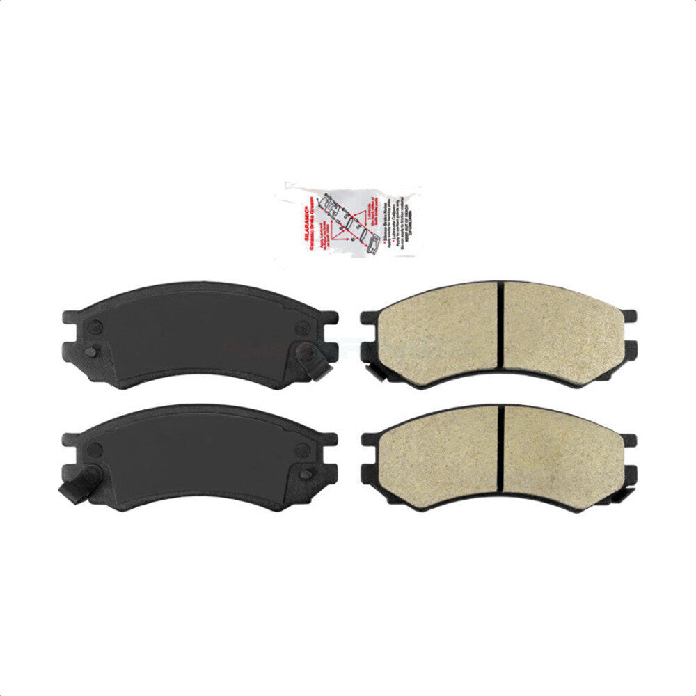 AmeriBRAKES NWF-PRM507 Disc Brake Pad for 1991-2002 Saturn SC1, Saturn SC2, Saturn SW1 - Front