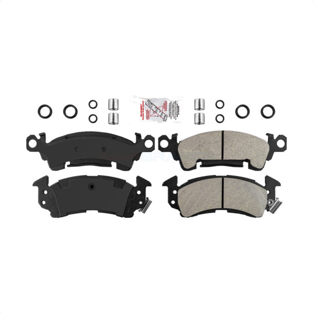 AmeriBRAKES NWF-PRM52 Disc Brake Pad for 1980-2002 Chevrolet Caprice, Cadillac Commercial Chassis, Chevrolet Commercial Chassis - Front