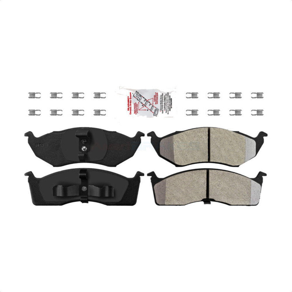 AmeriBRAKES NWF-PRM591 Disc Brake Pad for 1993-2004 Chrysler Prowler, Chrysler Grand Voyager, Chrysler Voyager - Front