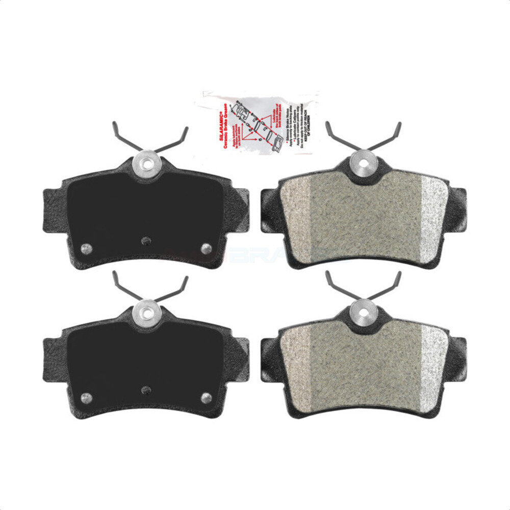AmeriBRAKES NWF-PRM627 Disc Brake Pad for 1994-2004 Ford Mustang - Rear
