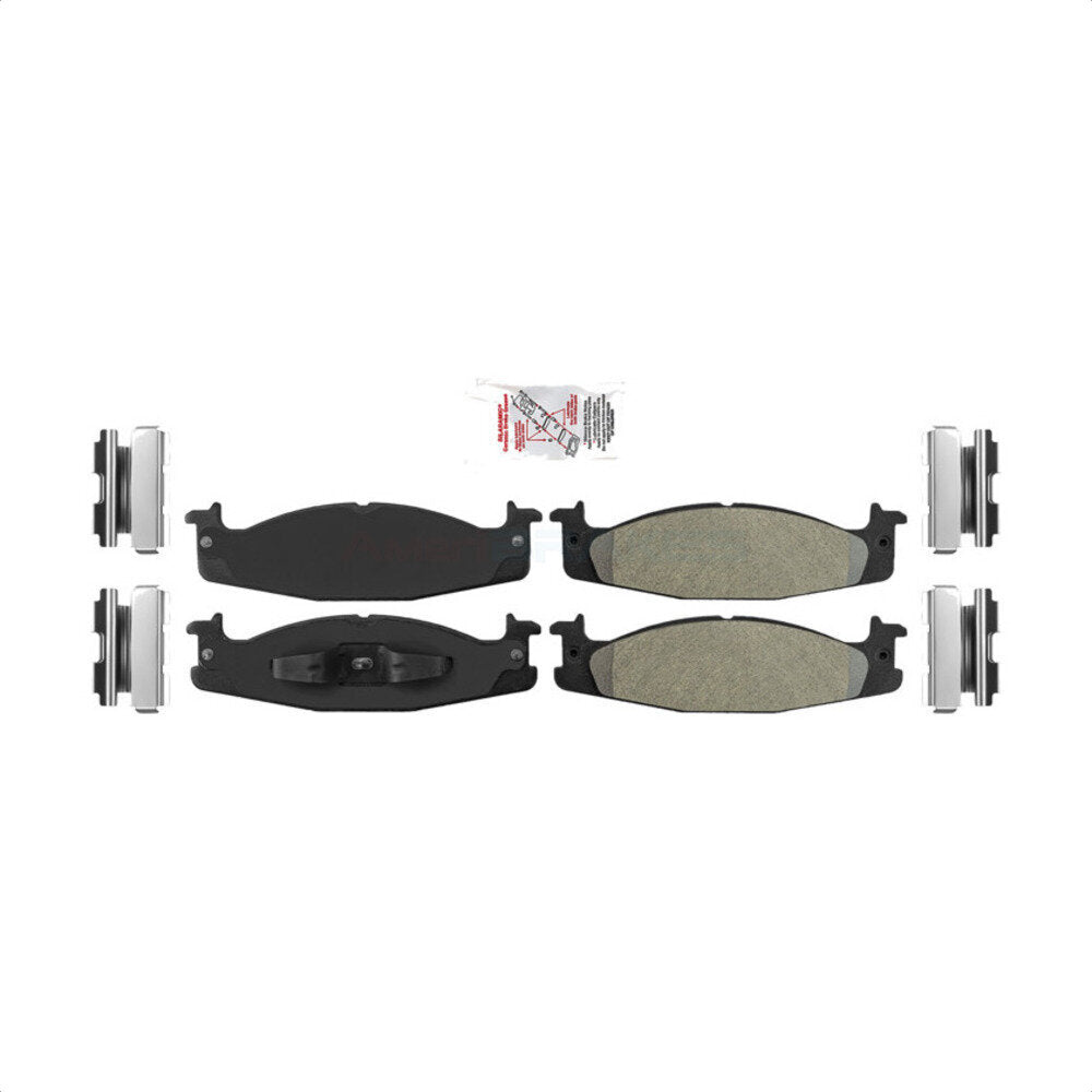 AmeriBRAKES NWF-PRM632 Disc Brake Pad for 1994-2003 Ford E-150, Ford E-150 Club Wagon, Ford Bronco - Front