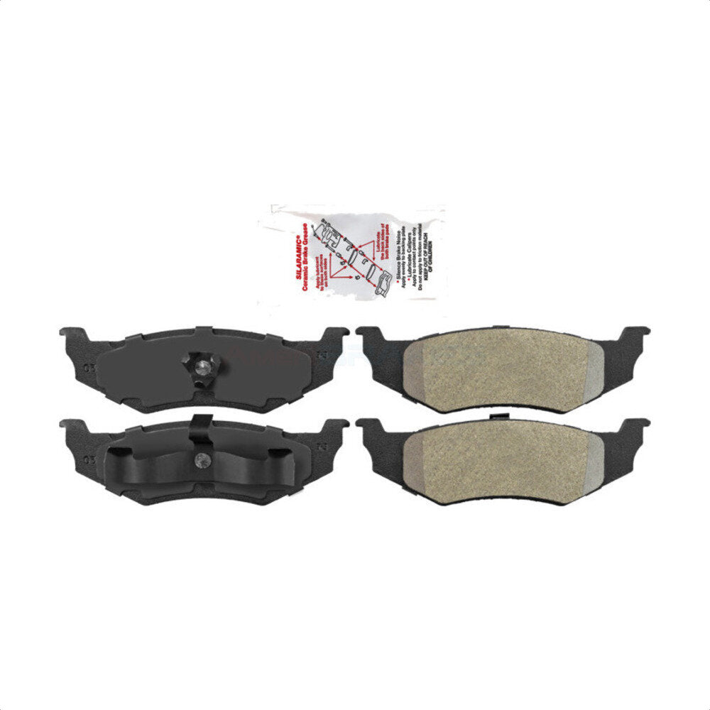 AmeriBRAKES NWF-PRM641 Disc Brake Pad for 1995-2010 Chrysler Sebring, Dodge Stratus, Chrysler PT Cruiser - Rear