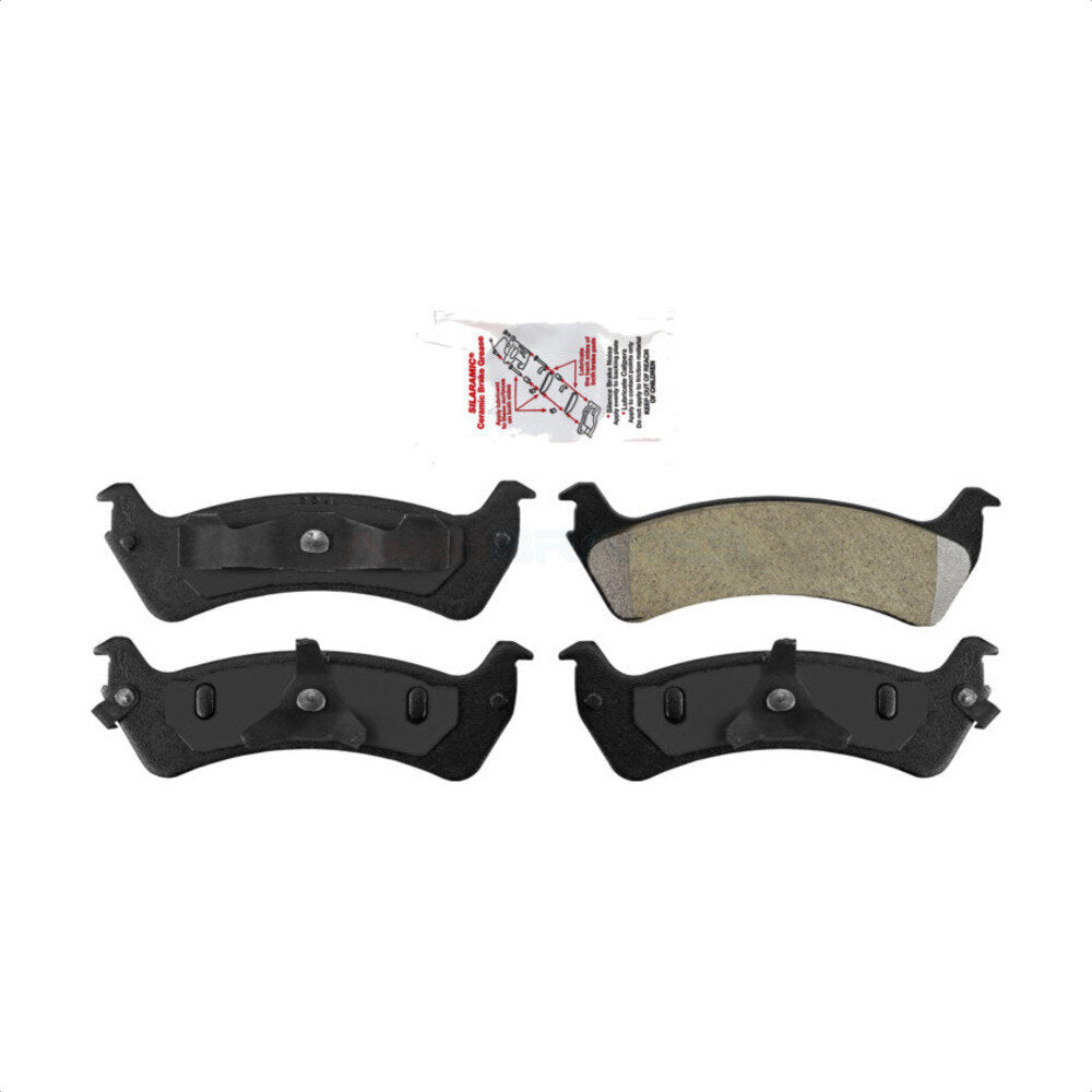 AmeriBRAKES NWF-PRM667 Disc Brake Pad for 1995-2002 Ford Explorer, Ford Explorer Sport, Ford Ranger - Rear