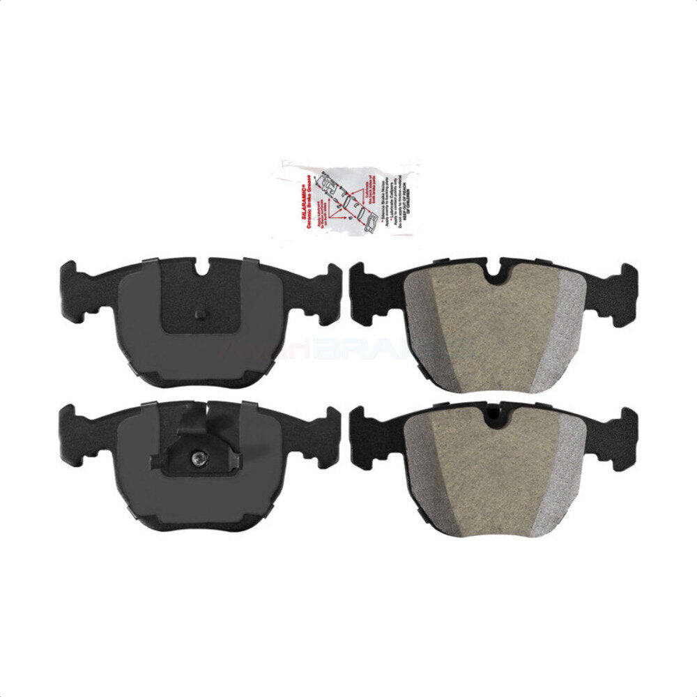 AmeriBRAKES NWF-PRM681 Disc Brake Pad for 1995-2006 BMW X5, Land Rover Range Rover, BMW 530i - Front
