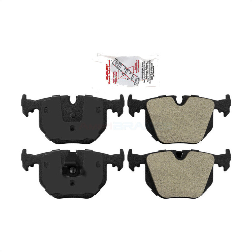 AmeriBRAKES NWF-PRM683 Disc Brake Pad for 1991-2010 BMW Z4, BMW X3, Land Rover Range Rover - Rear