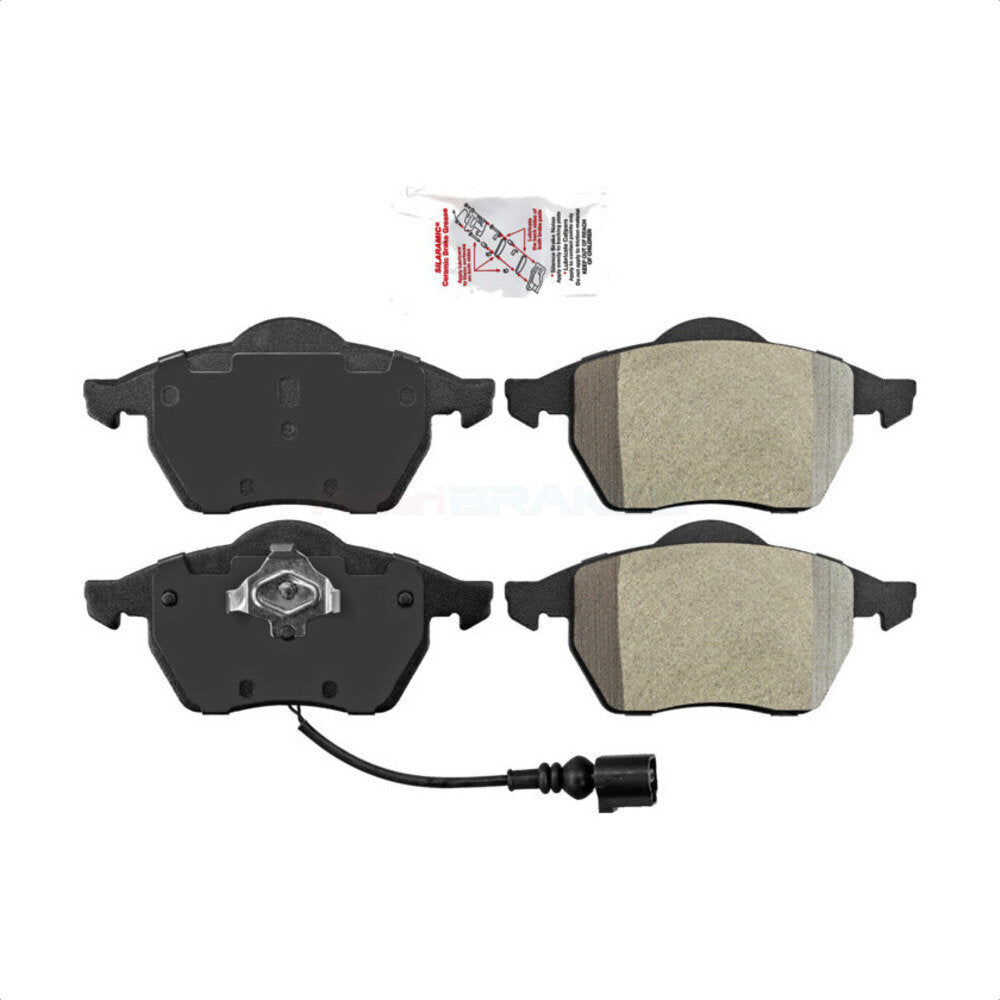 AmeriBRAKES NWF-PRM687A Disc Brake Pad for 1992-2010 Volkswagen Golf, Volkswagen Jetta, Audi TT Quattro - Front