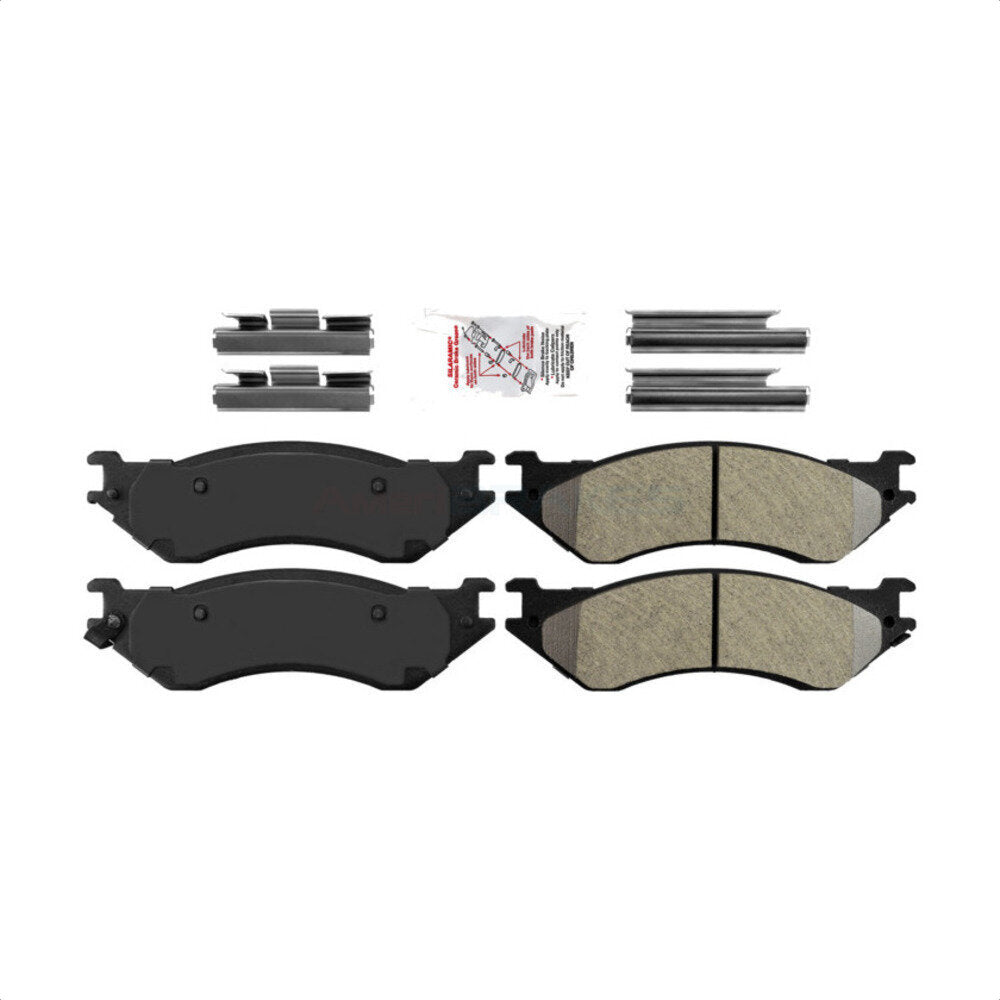 AmeriBRAKES NWF-PRM702A Disc Brake Pad for 2001-2008 Dodge Ram 1500, Dodge Ram 2500, Dodge Ram 3500 - Rear