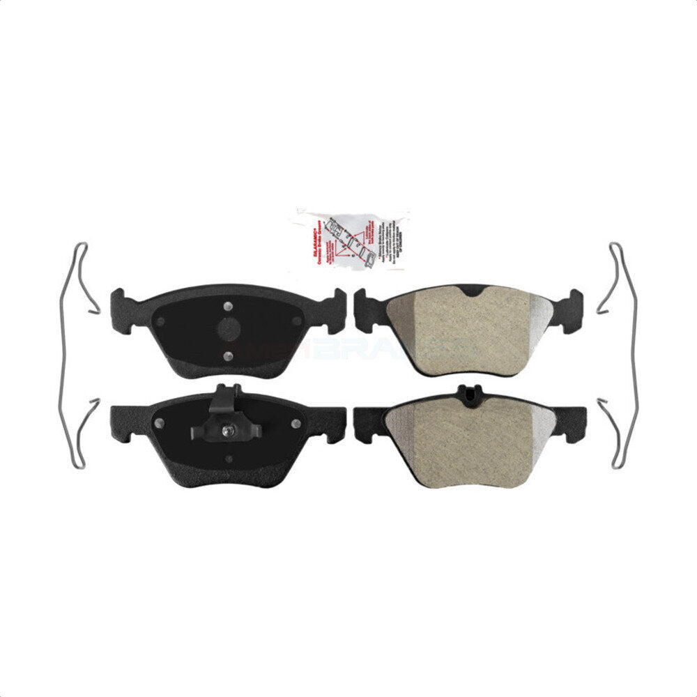 AmeriBRAKES NWF-PRM740 Disc Brake Pad for 1996-2009 Mercedes-Benz E300, Chrysler Crossfire, Mercedes-Benz E350 - Front