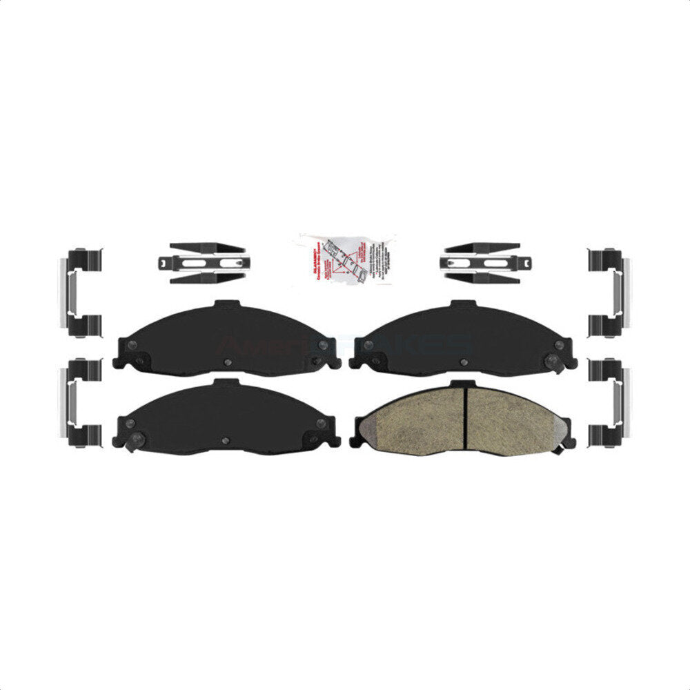 AmeriBRAKES NWF-PRM749 Disc Brake Pad for 1998-2004 Avanti II, Chevrolet Camaro, Pontiac Firebird - Front
